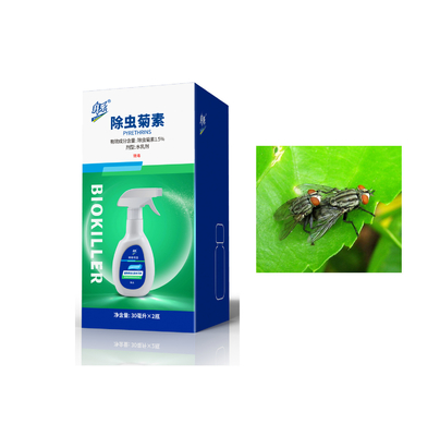 Safe Insecticide 1.5% Natural Pyrethrin Plant Extract Kill Urban Country Inside Insects